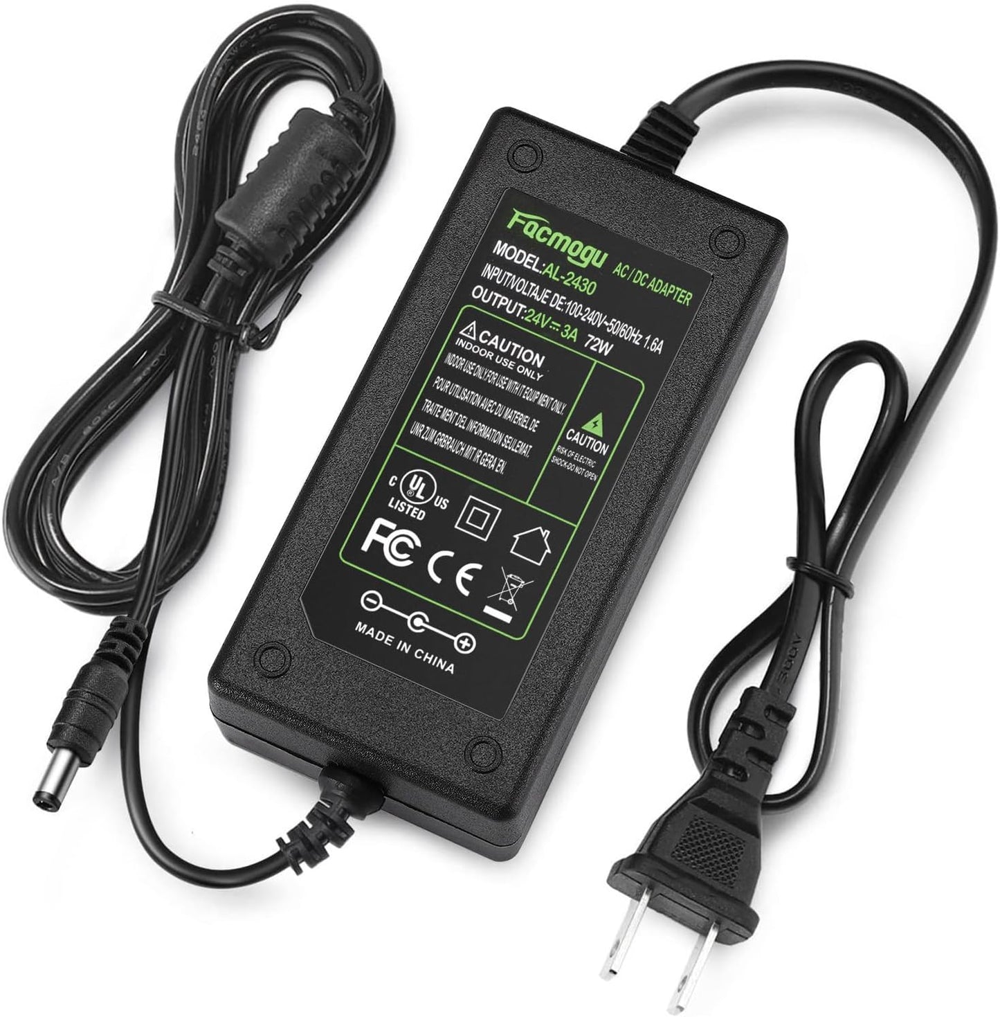 SHEMAX Power Supply Cord for Nail Dust Collectors